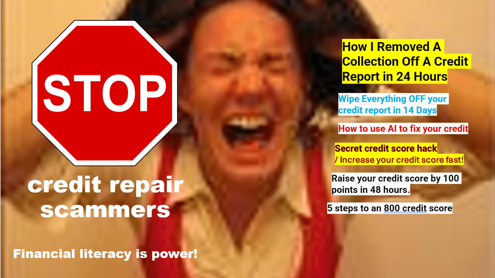 Solve Your Credit Problems!!